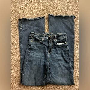 AE next level stretch flare jeans